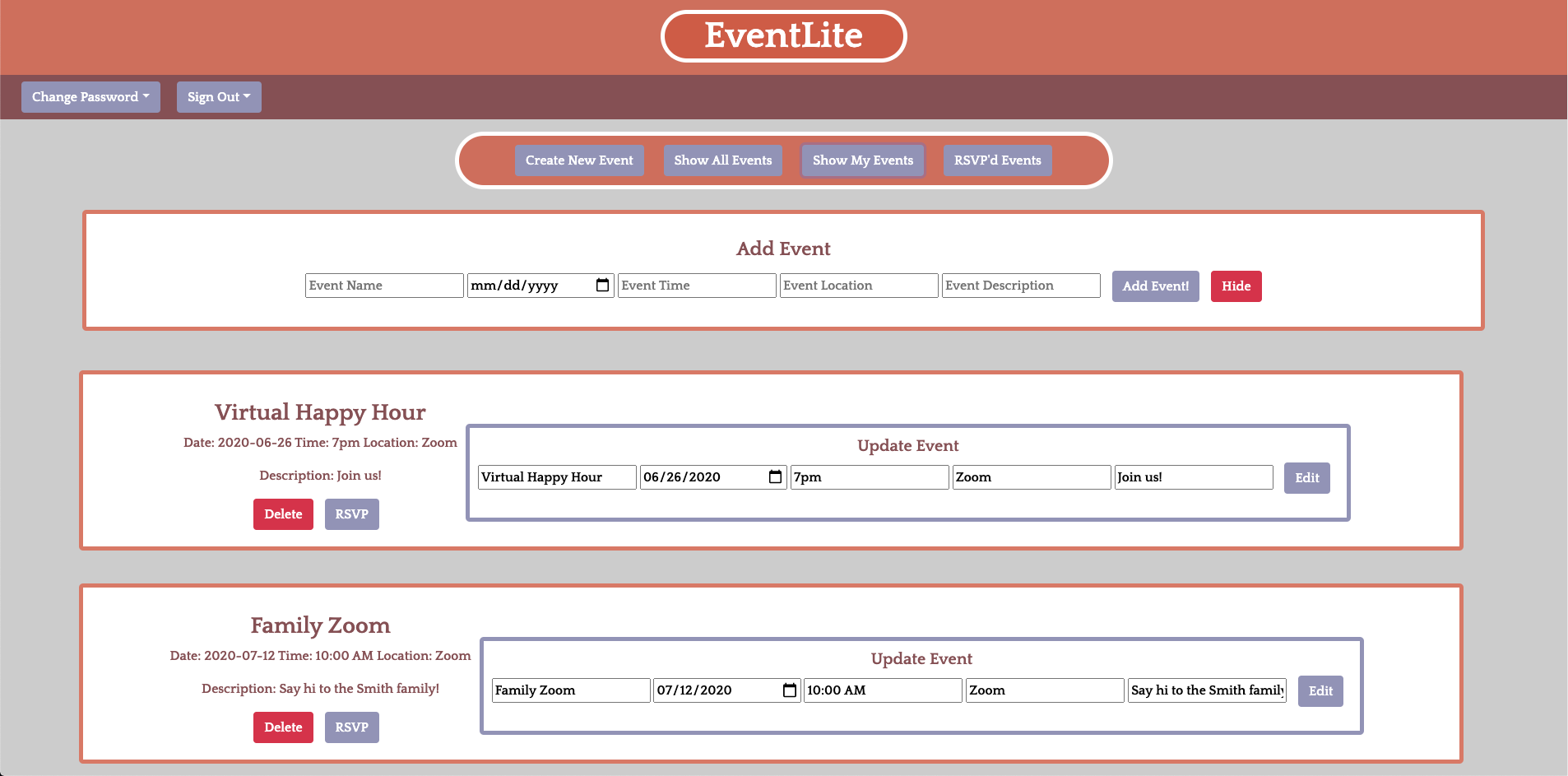 EventLite